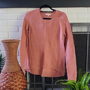 Madewell NWOT Riverside Texture Sweater in Pink
